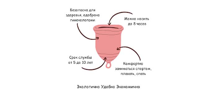 Конструкция менструальной чаши