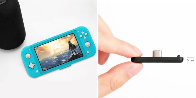 Аксесуари для Nintendo Switch: Bluetooth-адаптер