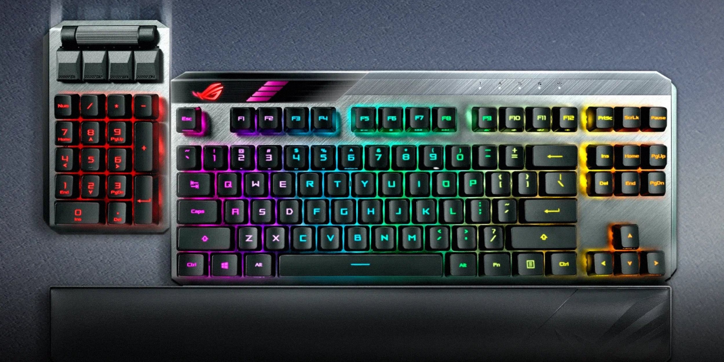 Кращі механічні клавіатури: Asus ROG Claymore II