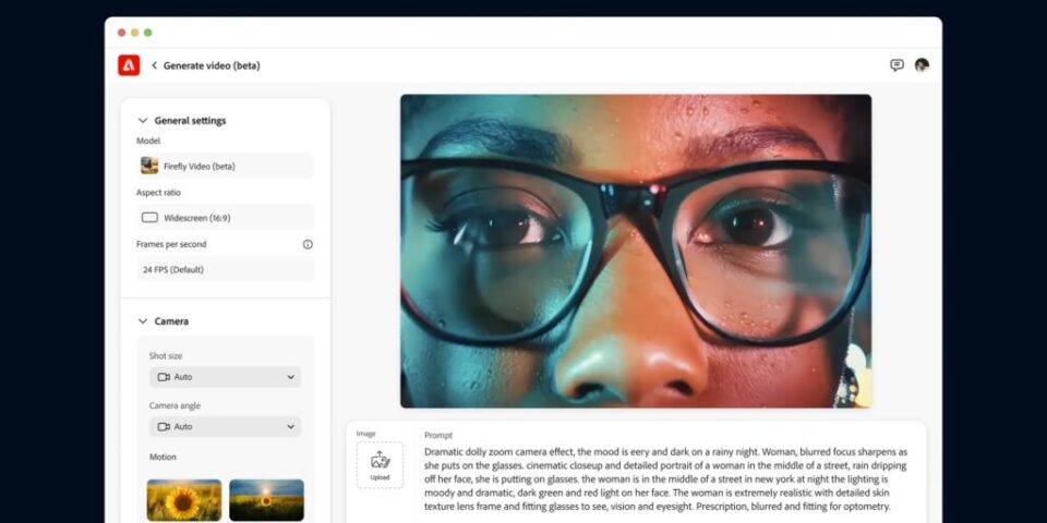 Представлений Adobe Firefly Video - потужний генератор відео за текстовими підказками