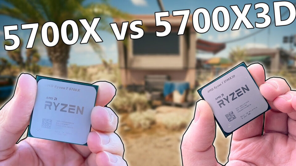 Чи є сенс у кеші 3D V-Cache? Порівняння процесорів Ryzen 7 5700X та Ryzen 7 5700X3D