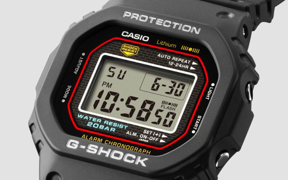 Casio перевипустила найперший в історії годинник G-Shock