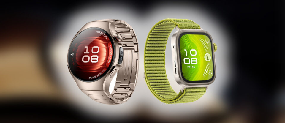 Huawei Watch 5 та доступні Huawei Watch Fit 4 показали на рендери на рендери