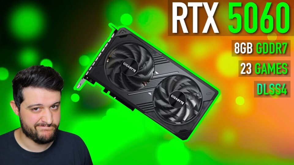 Ідеально підходить для повного HD? GeForce RTX 5060, протестований у 23 іграх у резолюції 1080p