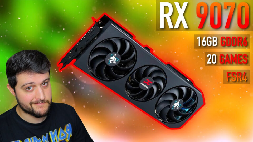 Відеокарта Radeon RX 9070 була протестована у 20 іграх у 2K