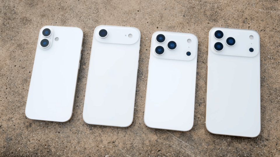 Все, що відомо про смартфони лінії iPhone 17