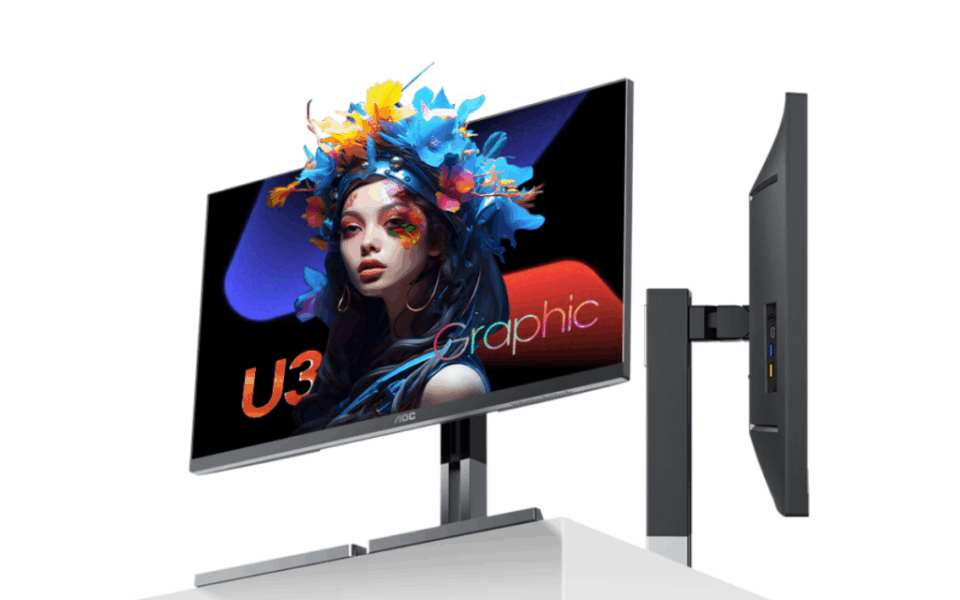 Дизайнери оцінять: AOC випустив професійний 5K Monitor Graphic Pro U3 за підтримки Calmanread та порту USB-C для зарядки ноутбуків